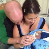 32-year-old British woman said goodbye to her stillborn son for 15 days