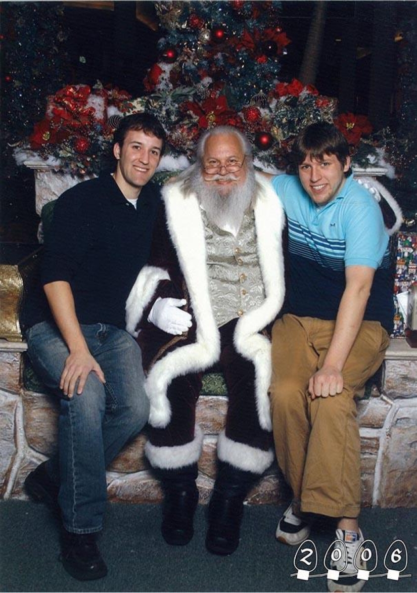 34 years with Santa Claus