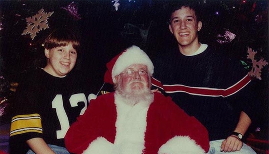 34 years with Santa Claus