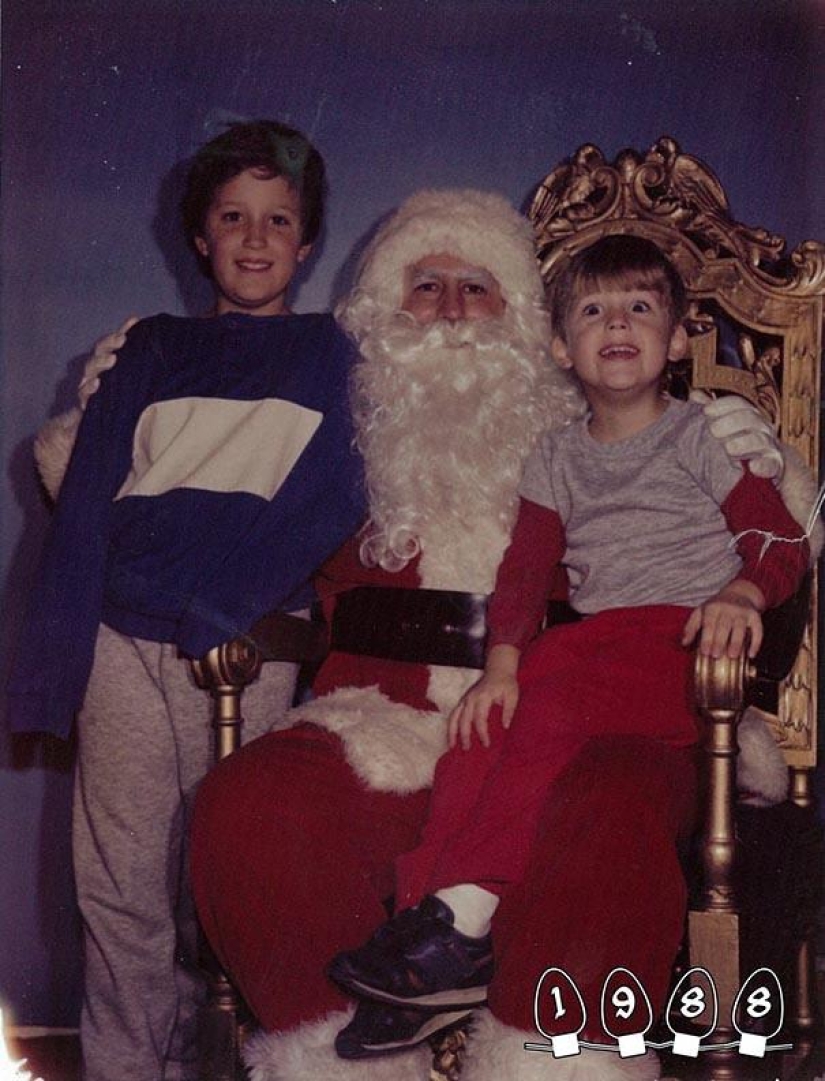 34 years with Santa Claus