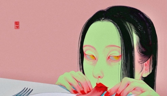 35 dibujos psicodélicos de la artista japonesa SilllDa