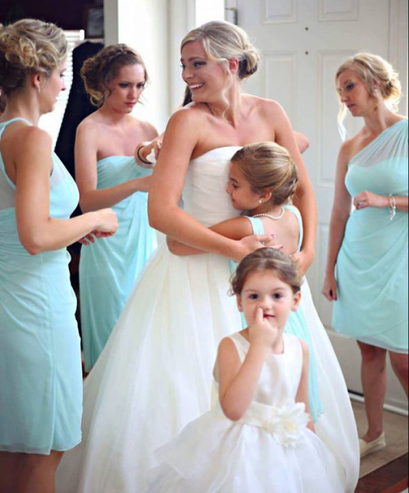35 proofs that children are the most unhappy wedding guests