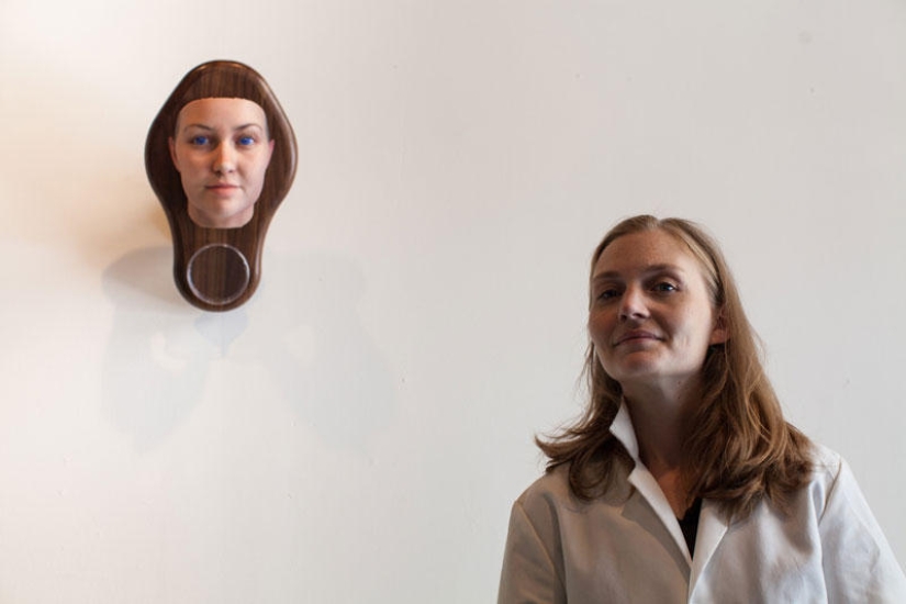 3D models of faces made from DNA taken from discarded objects