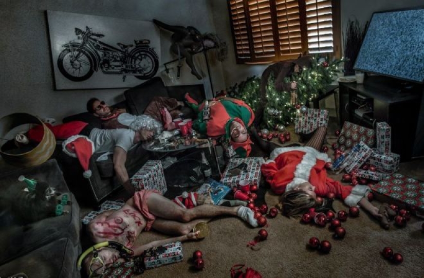 40 asesino fotos de año nuevo, fiestas corporativas, que no es una broma, risa y sorpresa