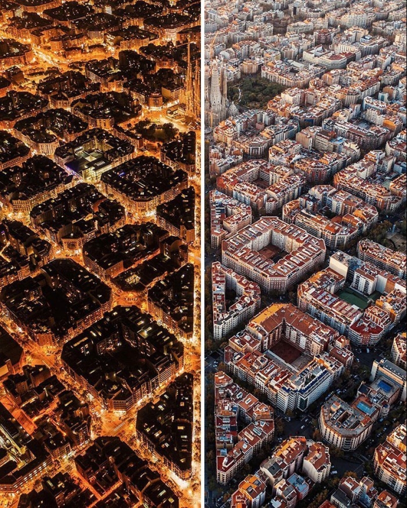40 entertaining photo comparisons that open up a new view of the world