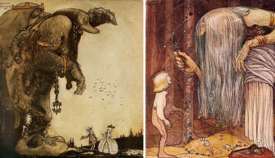 40 fabulosas ilustraciones de hace un siglo del mago Jon Bauer