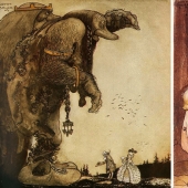 40 fabulous illustrations from a century ago by the magician Jon Bauer