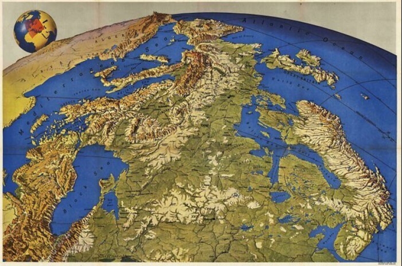40 mapas que se abrirá para usted el mundo de un inesperado trimestre
