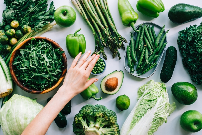 5 razones para comer vegetales verdes