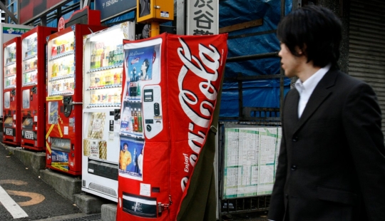 5 razones por las que hay tantas máquinas expendedoras en Japón