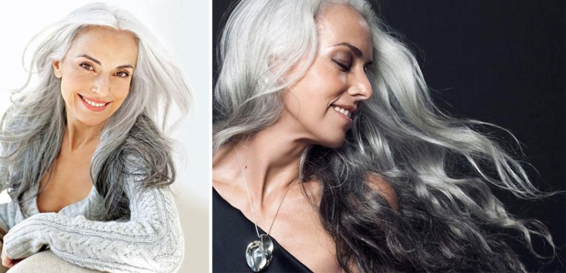 59-year-old grandmother is a super beautiful and successful model!