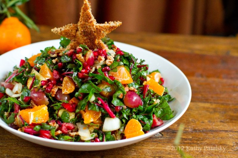 6 original salads for the New Year&#39;s table