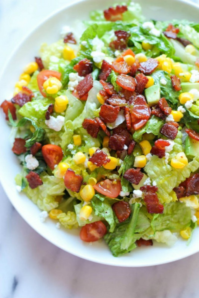 7 bright and light salads for spring mood