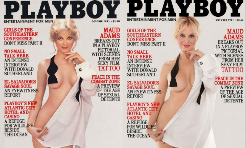7 Playboy models recreated their famous covers