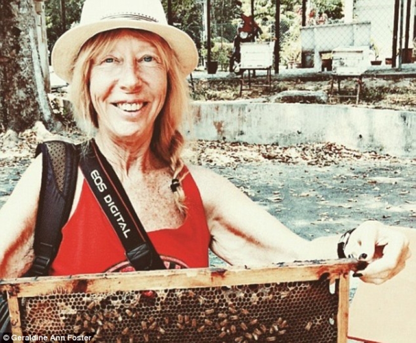 72-year-old grandmother is burning through retirement, traveling the world for the past 7 years