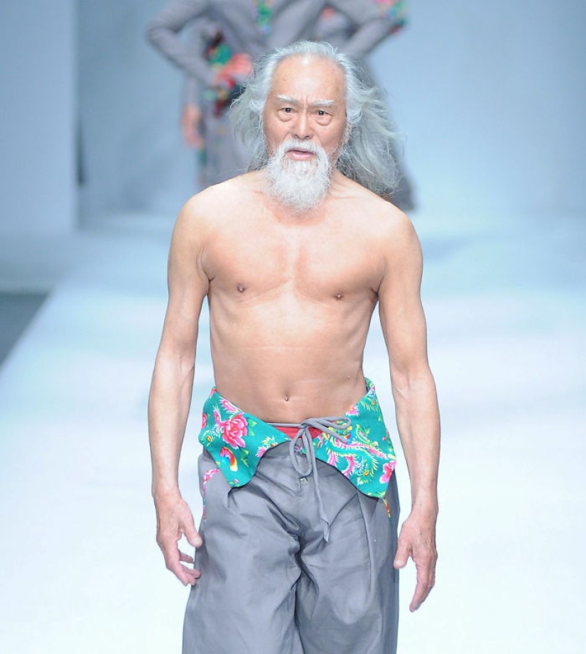 80-year-old grandfather became a model, proving that age is just a number
