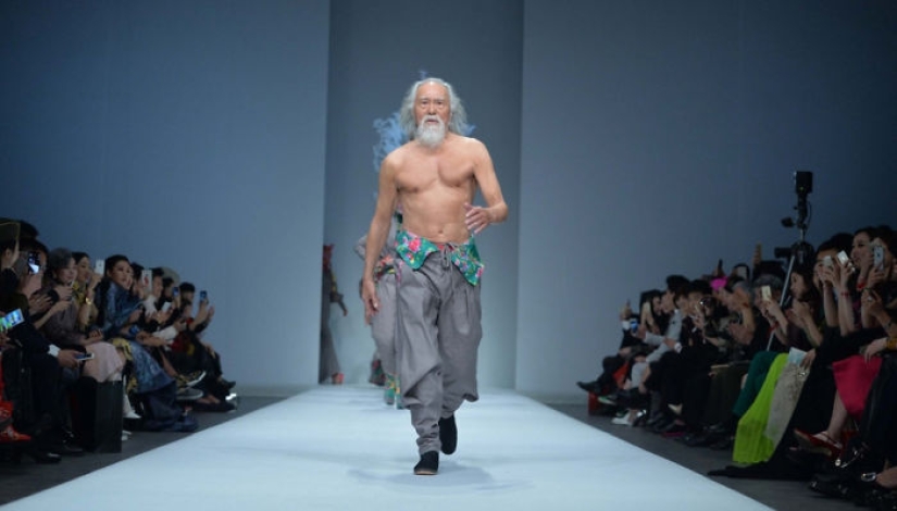 80-year-old grandfather became a model, proving that age is just a number