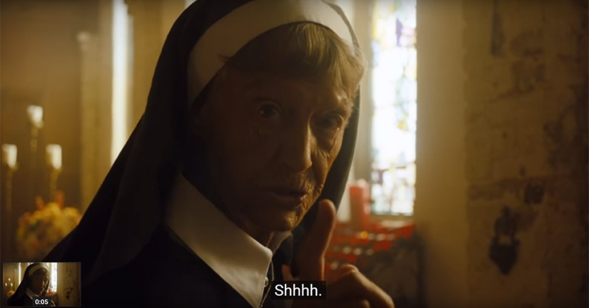 86-year-old triathlete nun starred in a Nike commercial