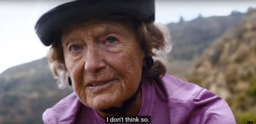 86-year-old triathlete nun starred in a Nike commercial