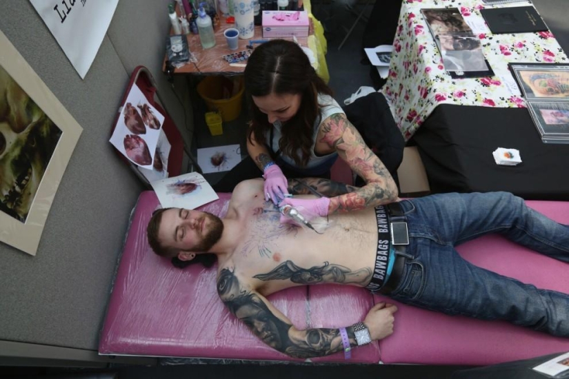 9ª convención de tatuajes en Londres