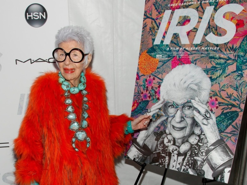 94-year-old old lady who works as a model
