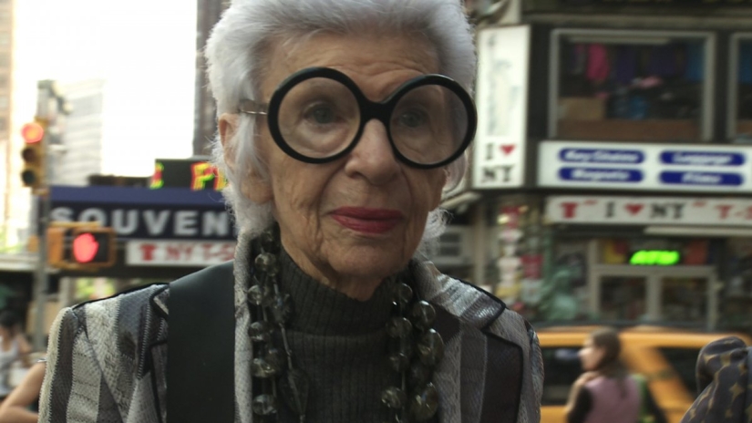 94-year-old old lady who works as a model