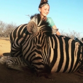 A 12-year-old girl who loves to kill animals