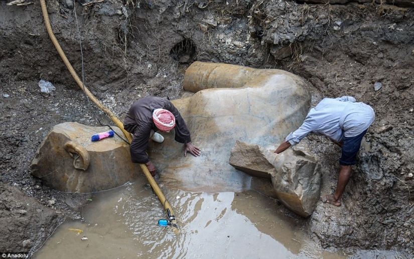 A 3,000-year-old statue of Pharaoh Ramses II has been found in Cairo