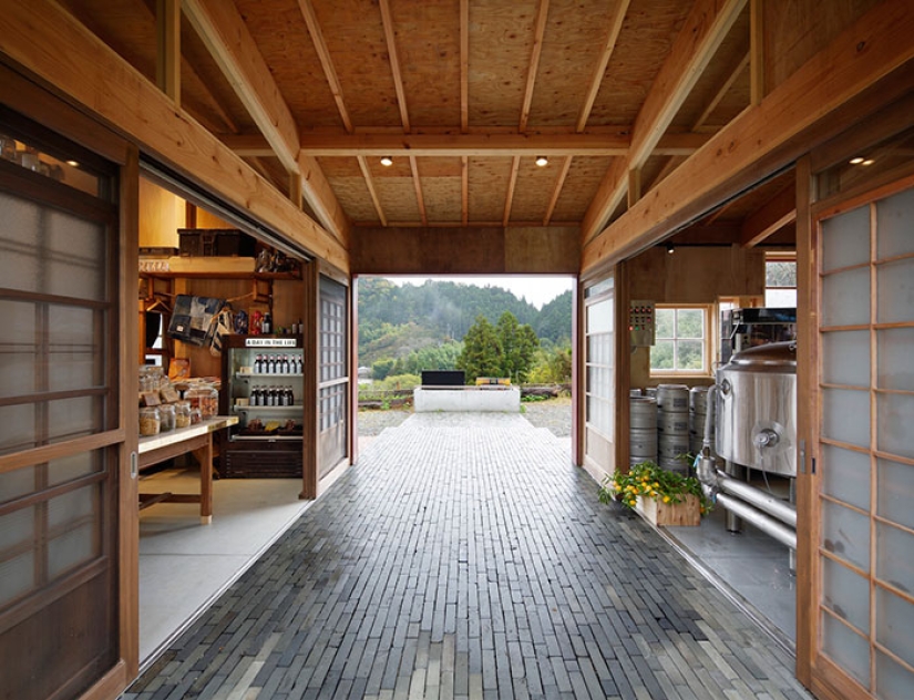 A bar in Japan built entirely out of garbage