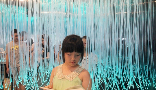 A bookstore of the future with a fantastic design has opened in China