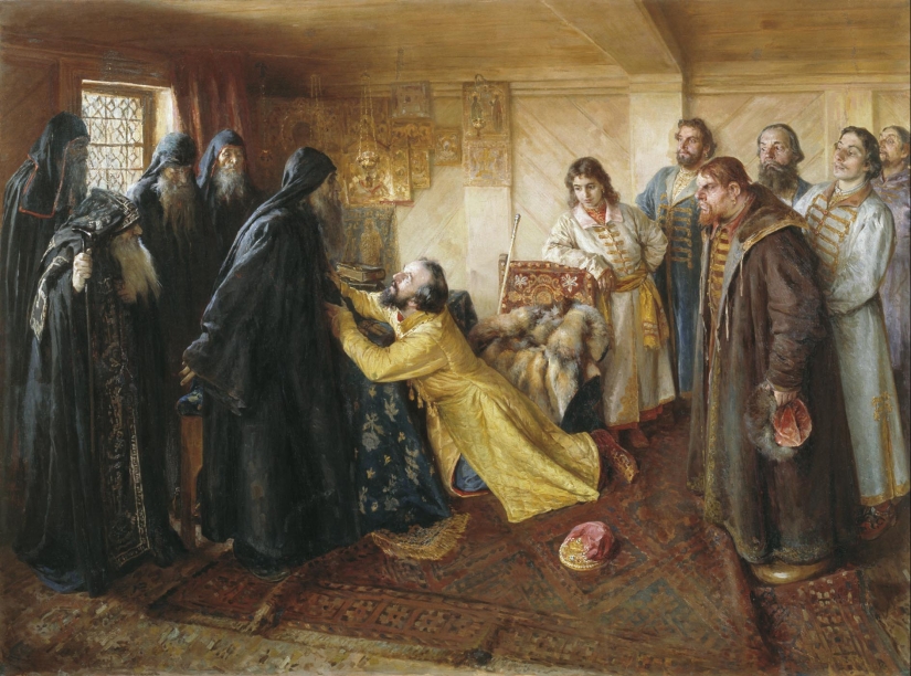 A complete list of the wives of Ivan the terrible. Do not stray from the account