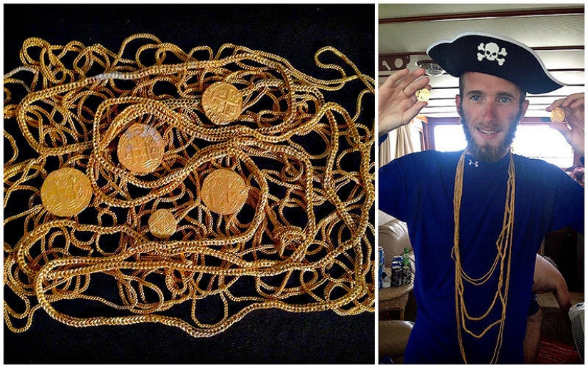 A family of treasure hunters in the United States found a chest of gold worth $ 300 thousand