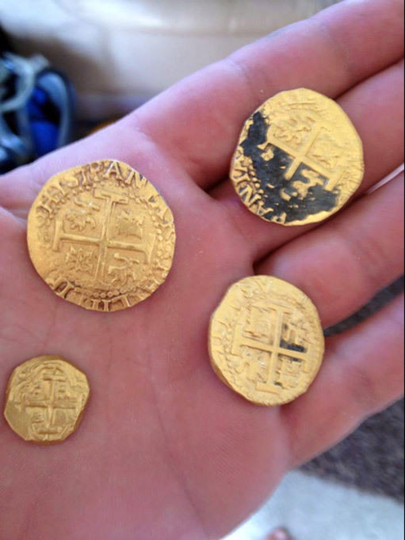 A family of treasure hunters in the United States found a chest of gold worth $ 300 thousand