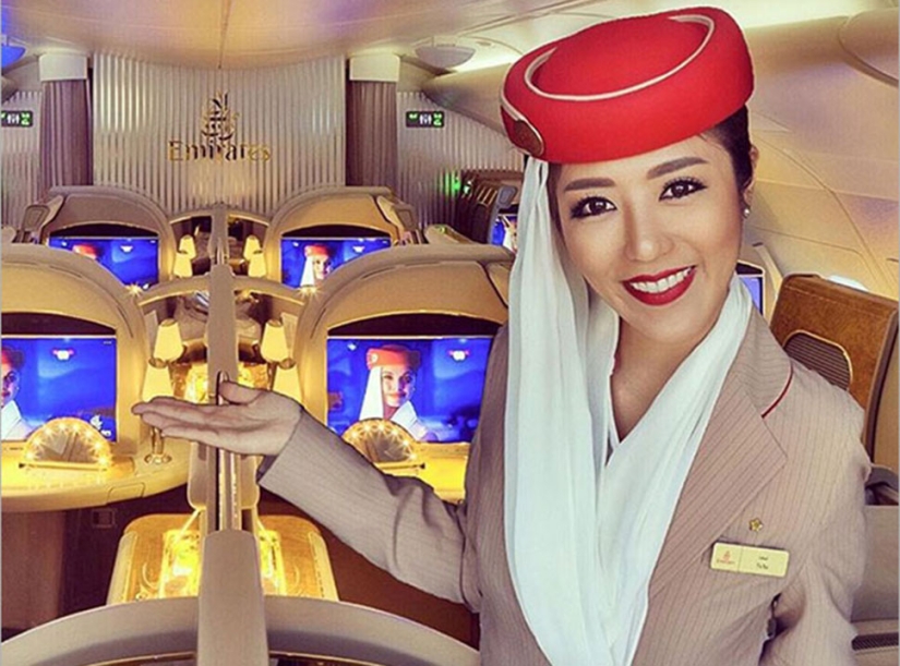 A flight attendant popular on Instagram was caught inserting herself into stolen photos