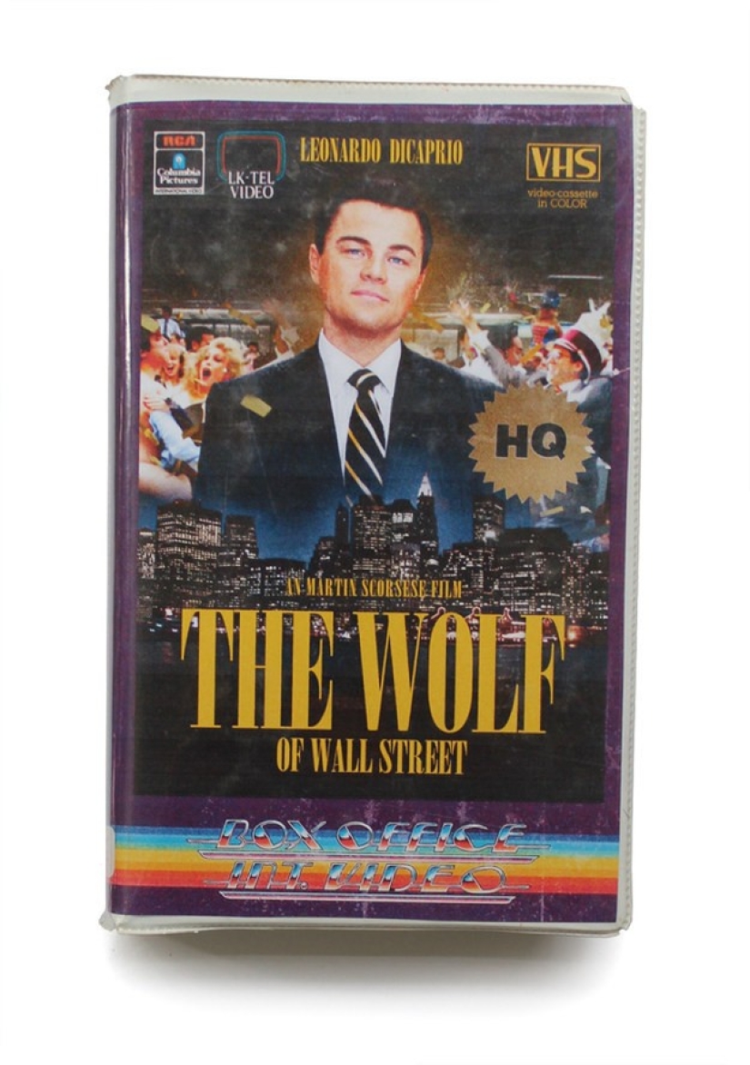 A French blogger made retro covers of modern films and series in the style of 80s videocassettes