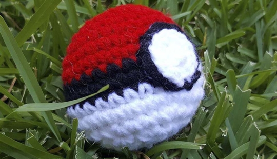 A good Samaritan crochets Pokemon and leaves them in places where they can be caught in Pokemon Go