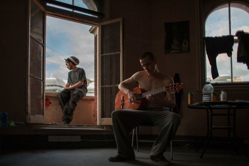 A guide to London squats in a photography project by Corinna Kern