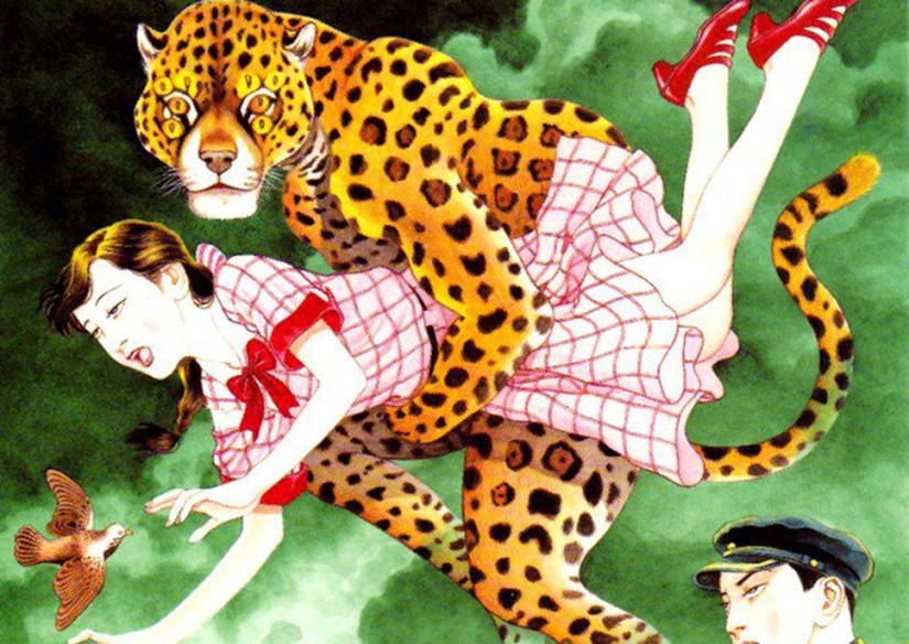 A Japanese illustrator whose work is so obscene that it is banned in his native country