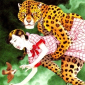 A Japanese illustrator whose work is so obscene that it is banned in his native country