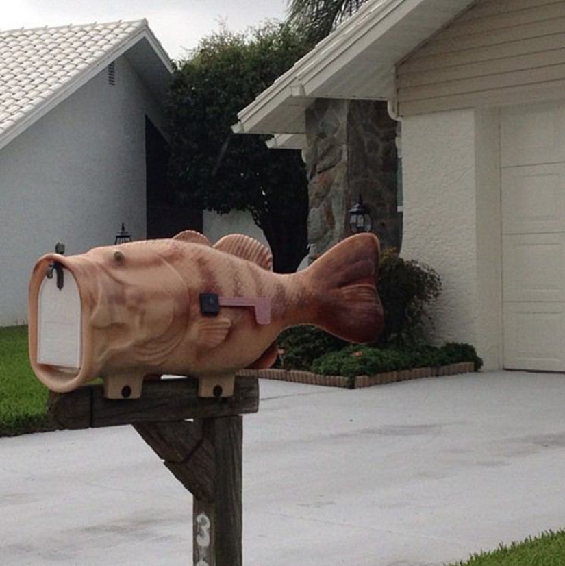 A letter for you! 20 unusual, strange and funny mailboxes