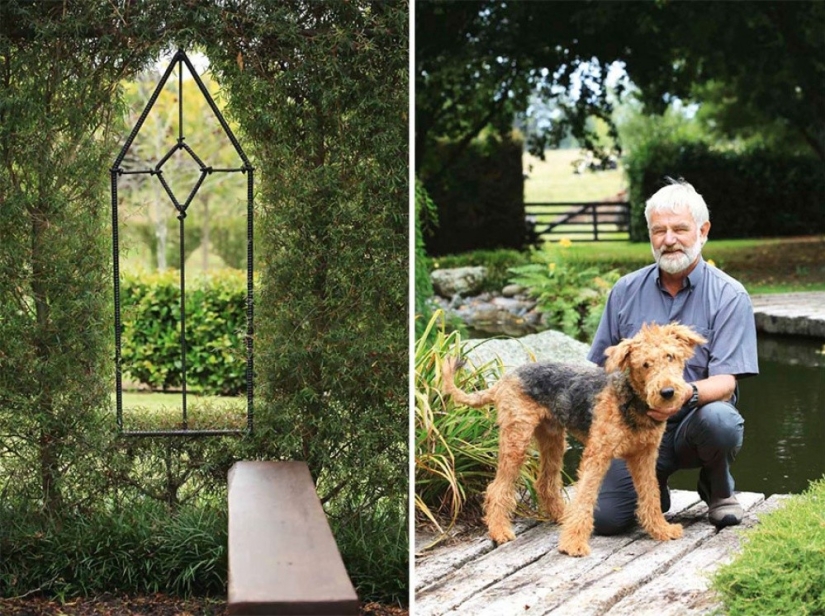 A man spent 4 years growing a church out of trees