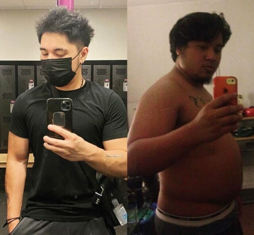 A minute of motivation: 22 impressive photos of people before and after losing weight