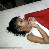 A Mowgli girl has been discovered in the jungles of India