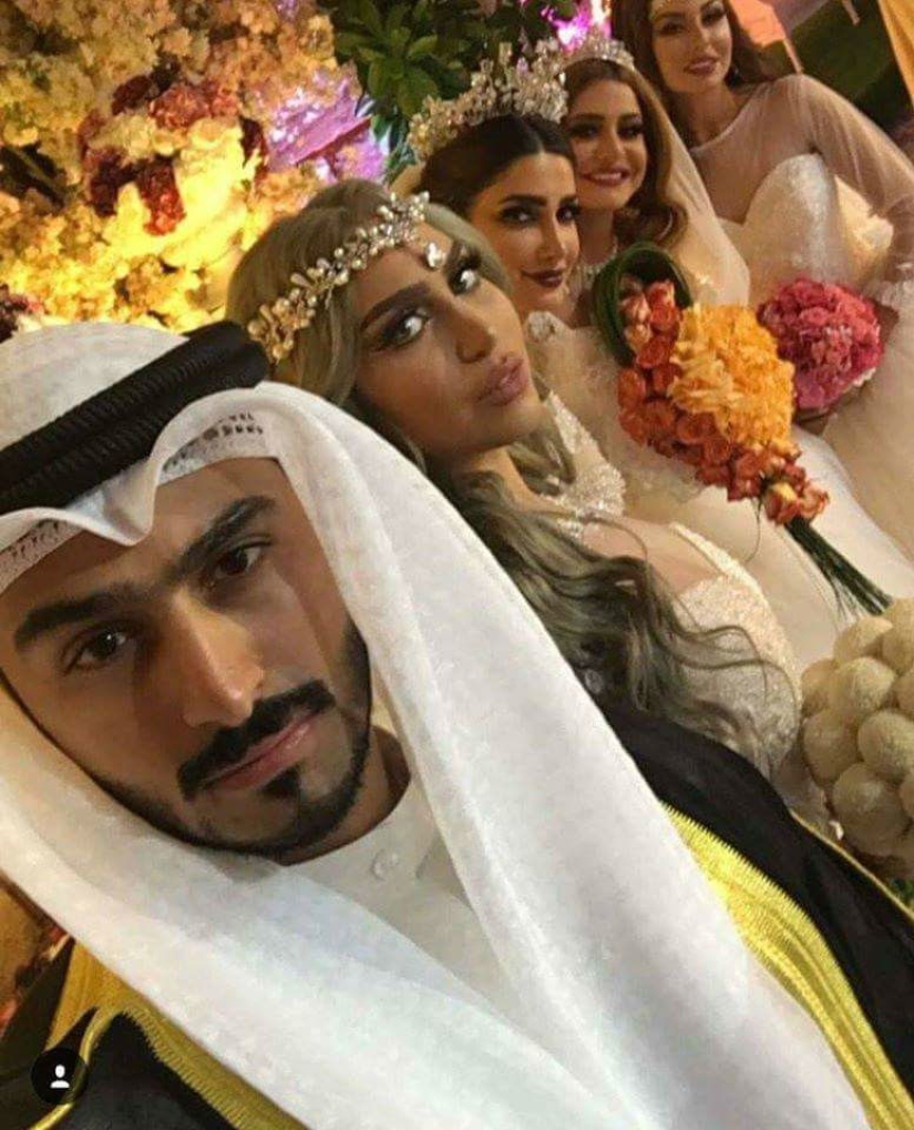 A resident of Kuwait married four girls at once to take revenge on his ex