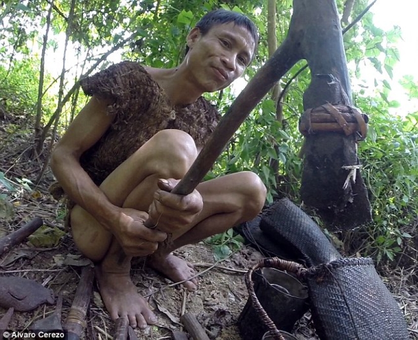 A Vietnamese man for 41 years was fleeing from the war in the jungle