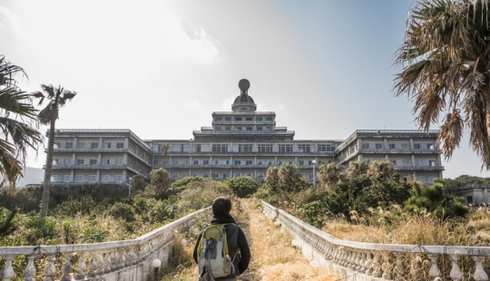 Abandoned hotel in Japan