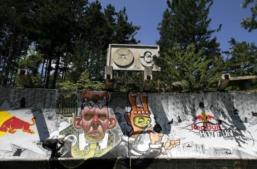 Abandoned places of Olympic glory in Sarajevo