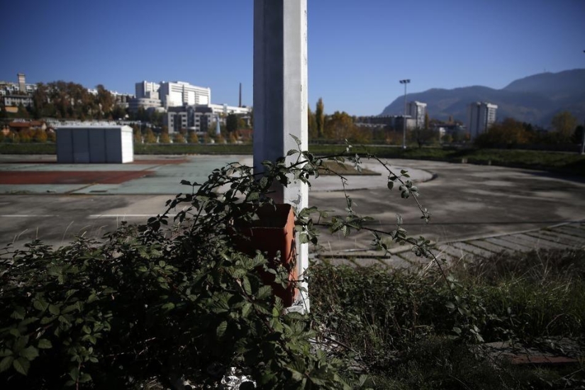 Abandoned places of Olympic glory in Sarajevo