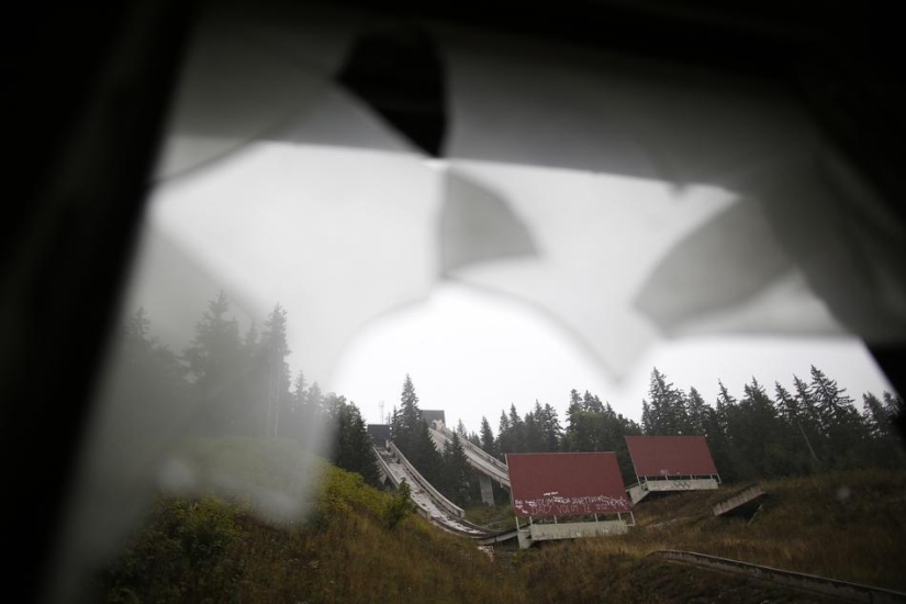 Abandoned places of Olympic glory in Sarajevo