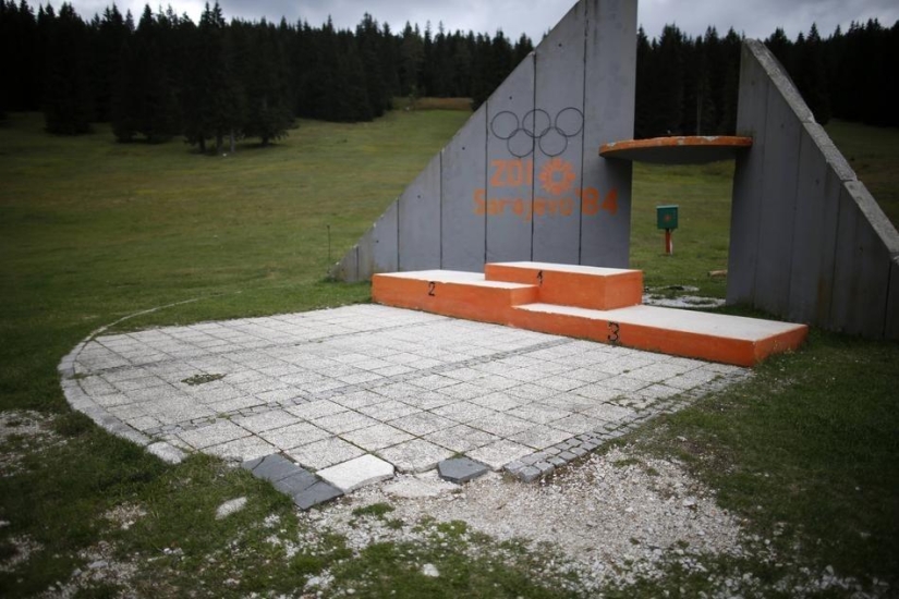 Abandoned places of Olympic glory in Sarajevo